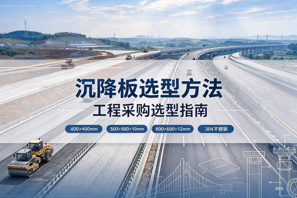 鲅鱼圈沉降板选择方法