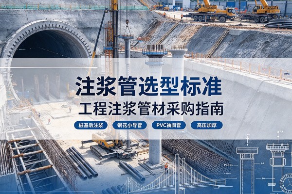 鲅鱼圈注浆管选型标准