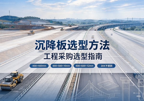 鲅鱼圈沉降板选择方法