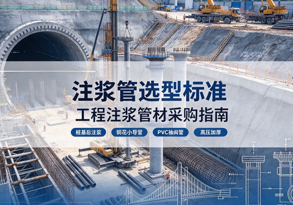 鲅鱼圈注浆管选型标准
